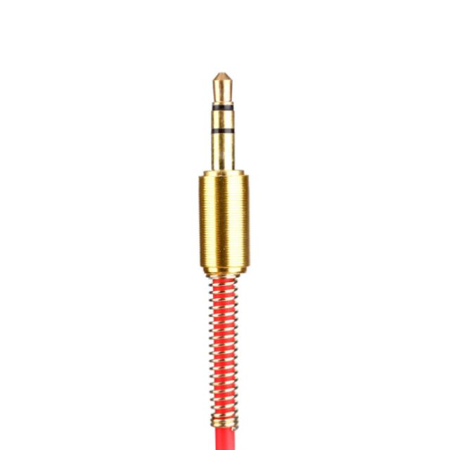 Cáp âm thanh 2 đầu 3.5mm góc vuông 90 độ