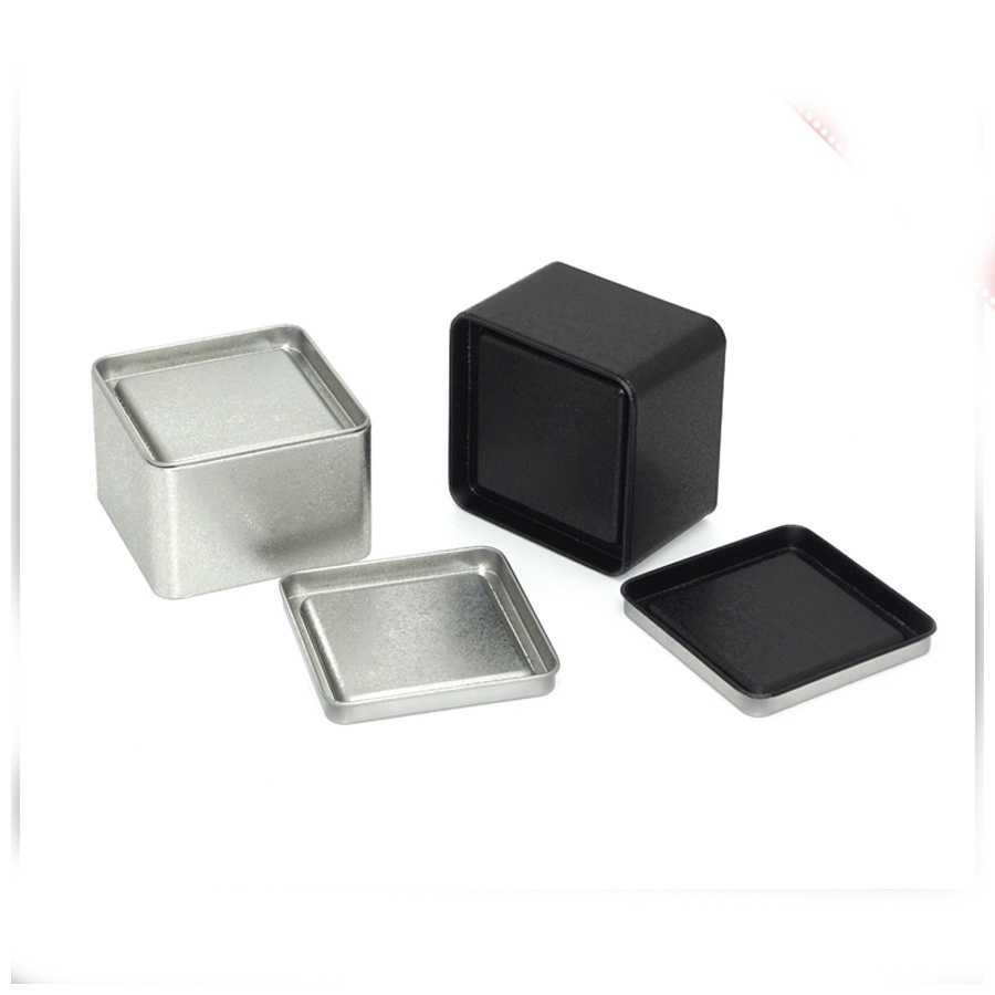 Hũ Cốc Thiếc Vuông - Cốc Đựng Nến Thơm Hanmade DIY