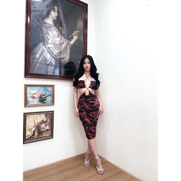 Đầm Marble