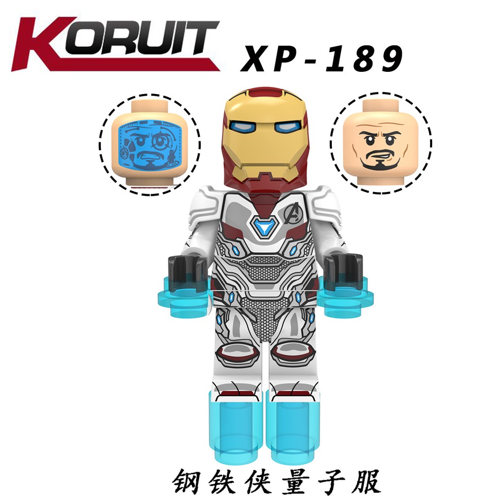 Minifigures Các Nhân Vật Siêu Anh Hùng Mẫu Mới Ra Iron Man MK50 MK85 Hulk KT1026