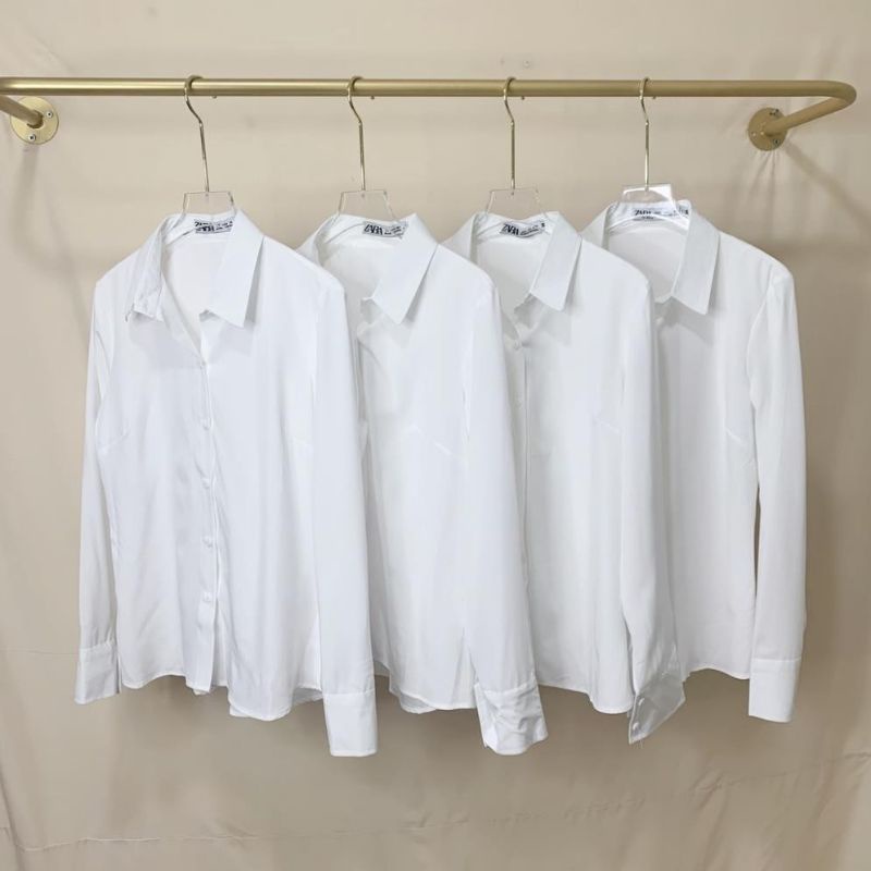 ÁO SƠ MI TRẮNG DÀI TAY CÔNG SỞ THỜI TRANG PHƯƠNG THÚY