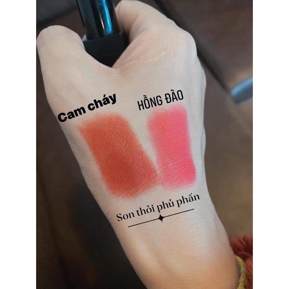 Hót! [Cam Đỏ Cháy ] Son Sáp Phủ Phấn Dolly Không Chì Màu Cam Đỏ Cháy( được chọn màu) | BigBuy360 - bigbuy360.vn