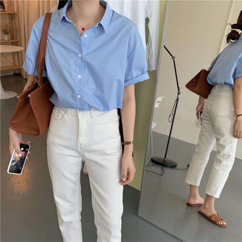 Áo Thun Nữ Tay Ngắn Cổ Chữ V 35983