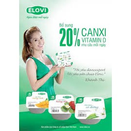 Thùng 48 hộp sữa chua Elovi 70gr có đường