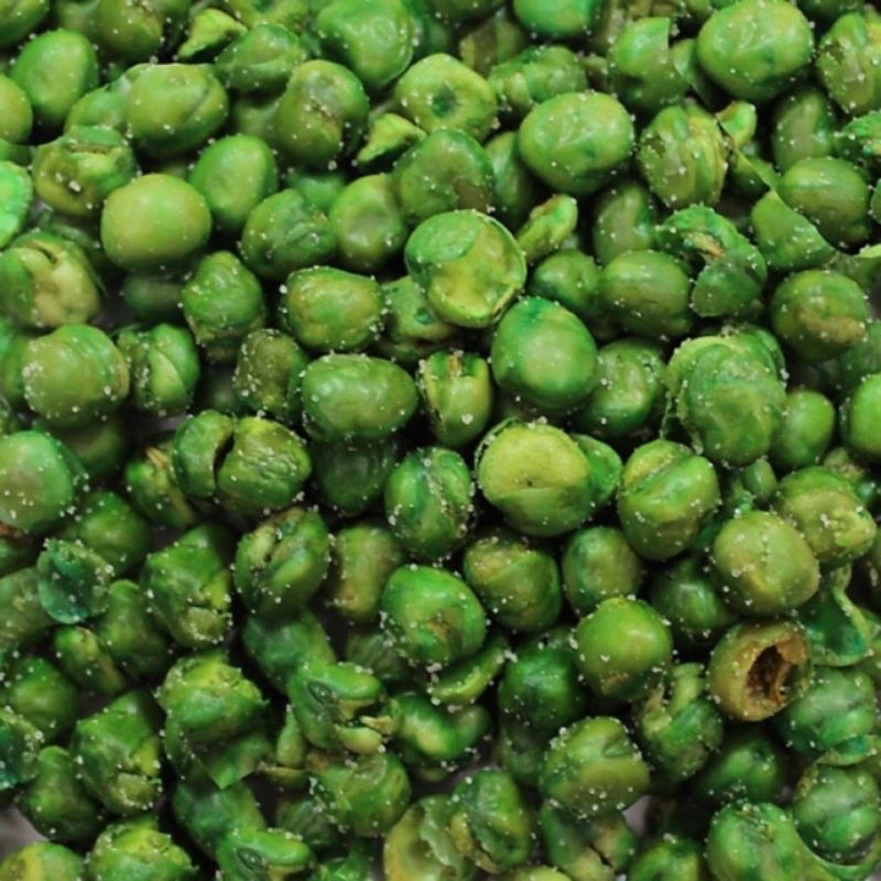 1kg Đậu Hà Lan Sấy Giòn Rang Muối, thơm, ngon như hình