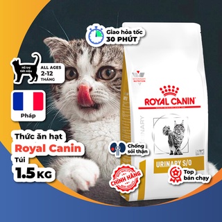 Thức ăn hạt Royal Canin Urinary S/O chống sỏi thận cho mèo