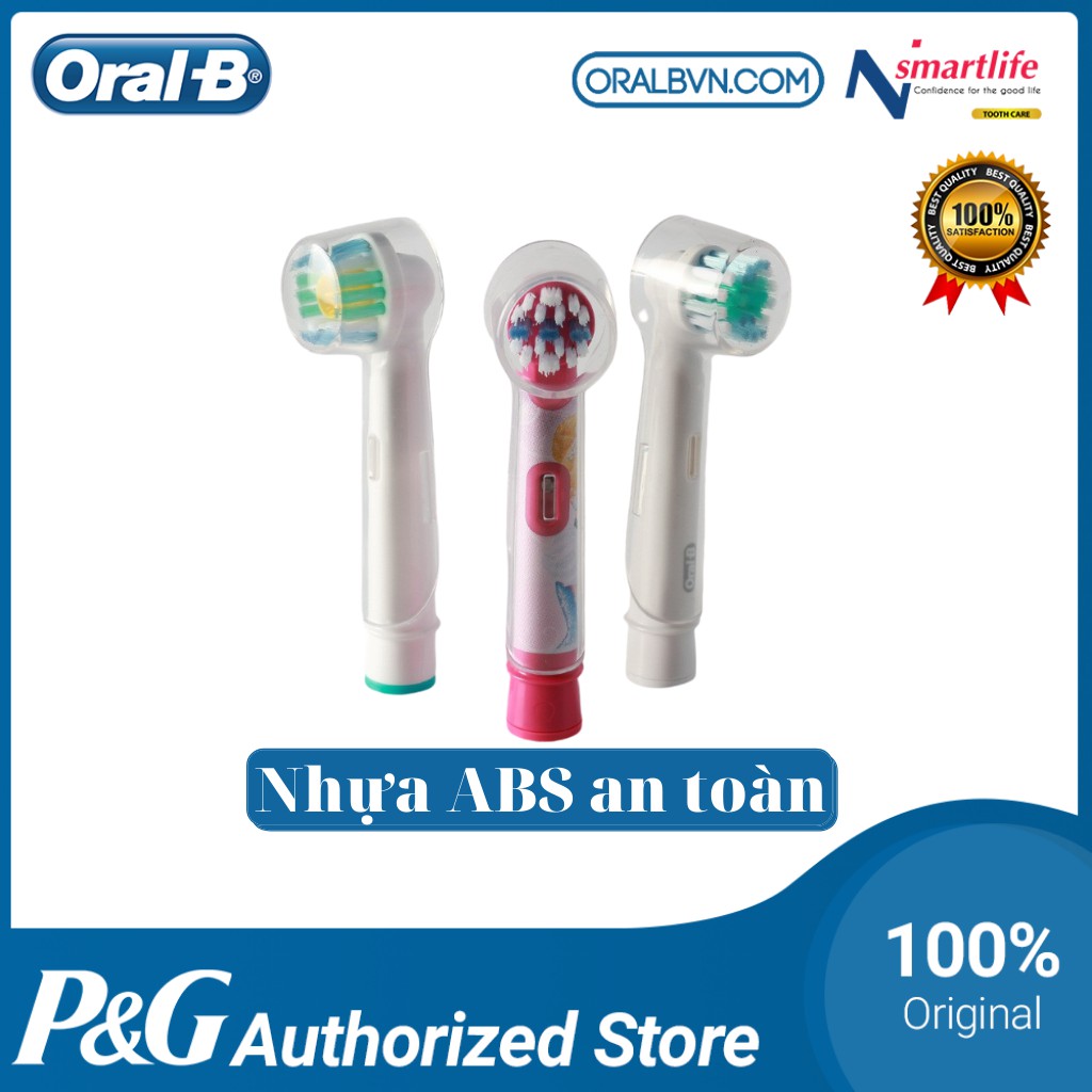 Hộp đựng bàn chải đánh răng điện Oral-B chính hãng chống bụi, nhỏ gọn cho du lịch (Tương thích Oral-B, Philips)