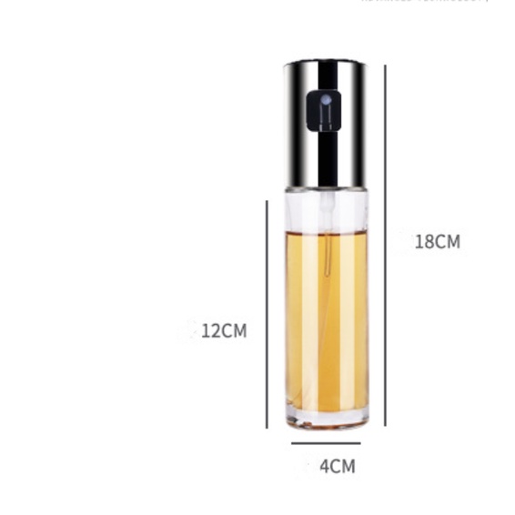 Bình Xịt Dầu Ăn Phun Sương Dùng Cho Nướng Thịt, Nồi Chiên Không Dầu Loại 100ml