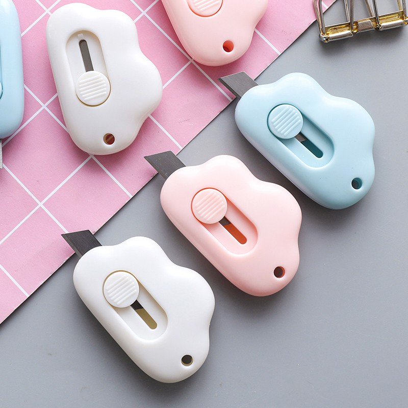 Dao rọc giấy Mini hình đám mây cute dễ thương XPK365