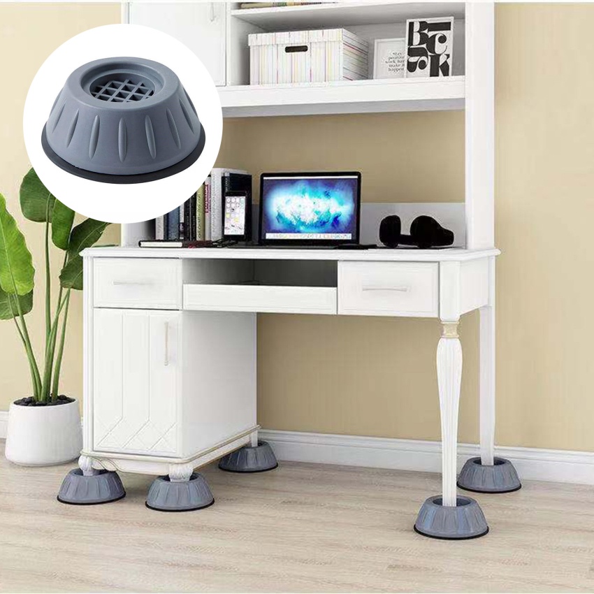 Set 4 Đệm Cao Su Cố Định Chân Máy Giặt Chống Rung Chống Trượt