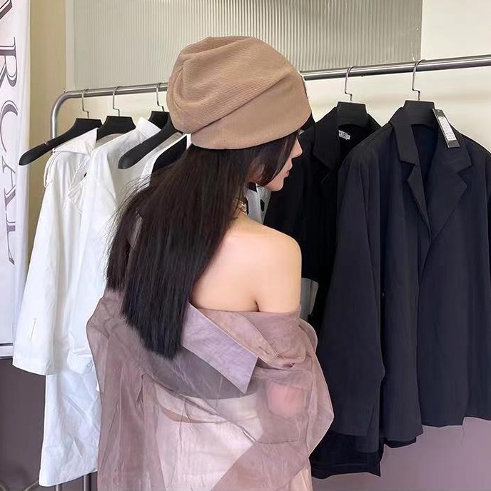 Nón Len Trùm Đầu Thời Trang Hàn Quốc Cho Nữ
