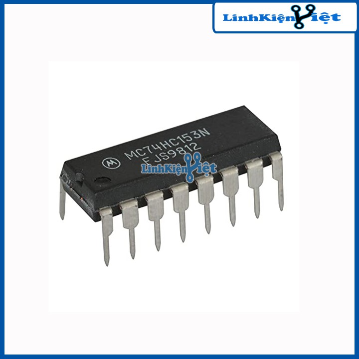 Chíp 74HC153 Dual 4-Input Multiplexer DIP16