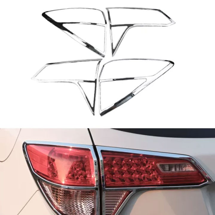 [Honda H-RV] Ốp Viền Đèn Pha, Hậu Mạ Crom Cho Xe - Honda H-RV