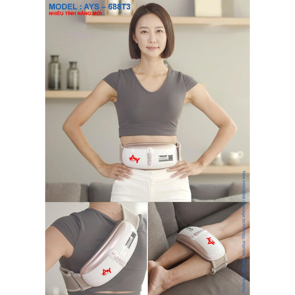 Chính Hãng ] Máy Massage giảm mỡ bụng chỉ trong 1 ngày sử dụng aYosun Hàn quốc hàng chính hãng | Shopee Việt Nam