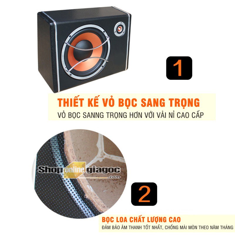 Loa Sub Siêu Trầm 8 Inch 480W 20HZ-20KHZ KC8APR