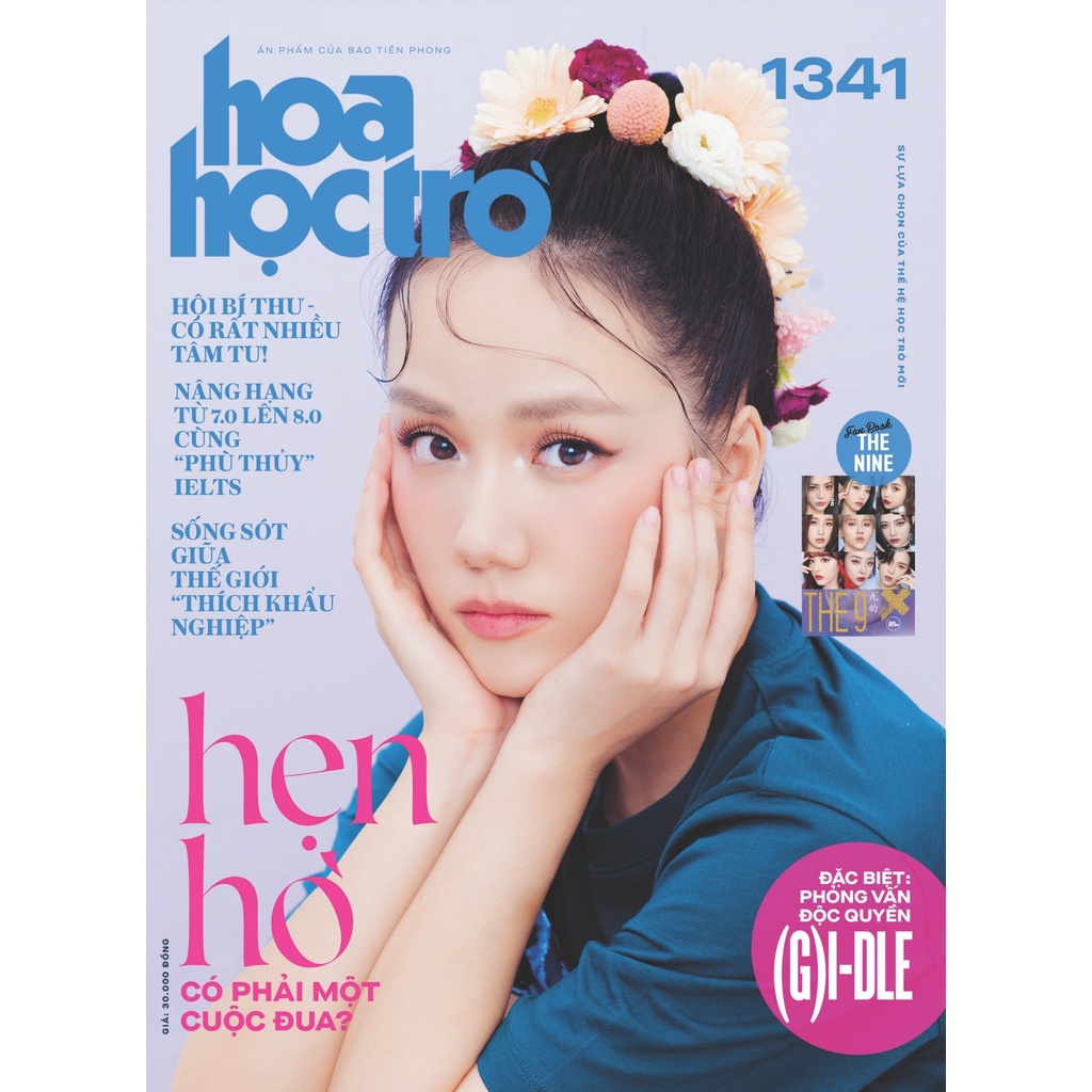 Sách Hoa Học Trò Số 1341 - Tặng Kèm Fanbook Khổ Lớn THE9 + 2 Mega Poster BTS & Rosé