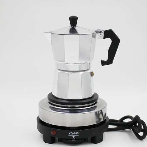 Bếp Điện Mini Đa Năng Không Kén Nồi 500W - Bếp Pha Cafe, Trà, Nấu