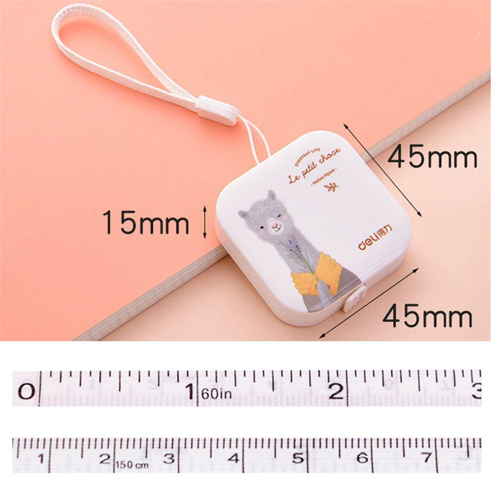 LANSEL Thước Dây Hình Lạc Đà Alpaca Dễ Thương Sáng Tạo Có Thể Thu Gọn Cho Bé