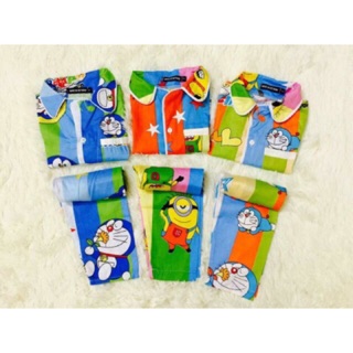 Pijama dài tay bé trai hình DOREMON