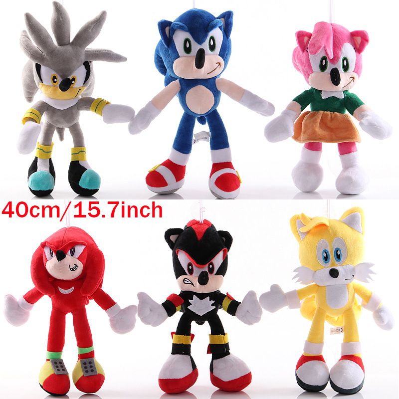 Đồ chơi thú nhồi bông hình nhím Sonic kích thước 40cm