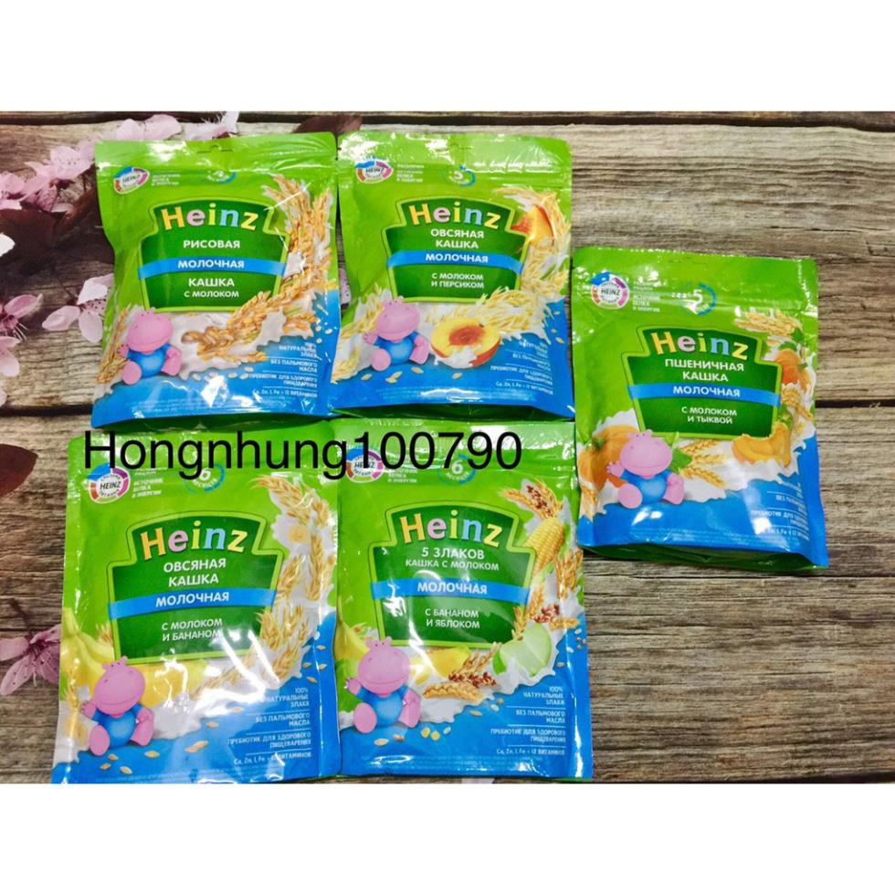 Bột ăn dặm Heinz Nga gói 200g đủ vị cho bé từ 4 tháng