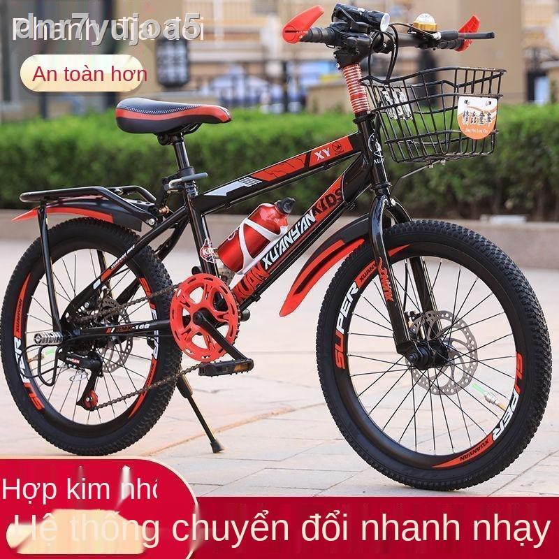 Xe đạp phanh đĩa người lớn học sinh trung nam và nữ tốc độ đơn 20/22/24 inch trẻ em miền núi