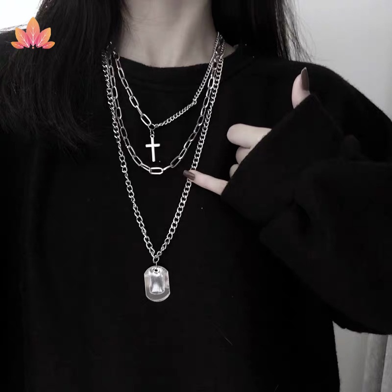 Vòng cổ Nhiều Lớp Mặt Thánh Giá JP5
