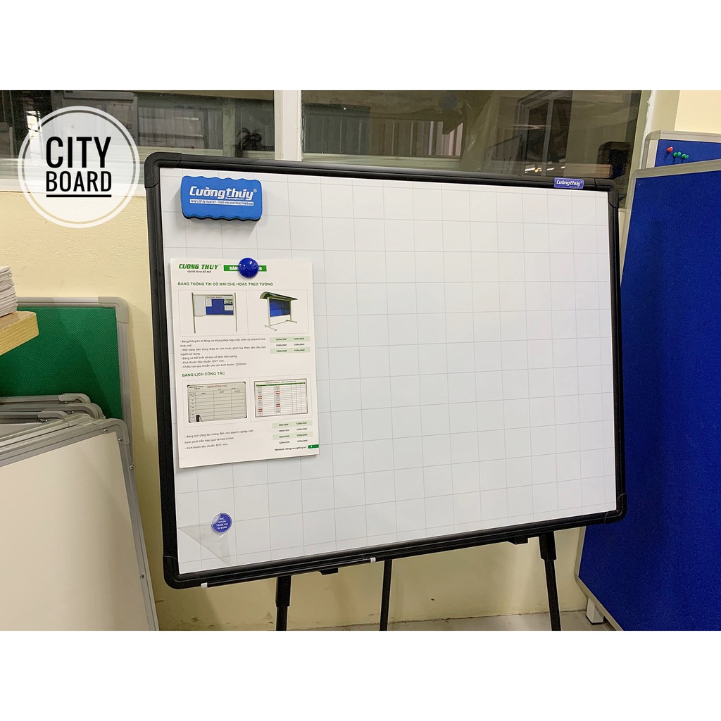 Bảng từ trắng khung đen dòng Special - Bảng Cường Thúy