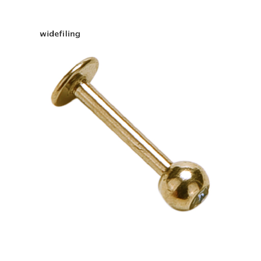 1 X Khuyên Xỏ Cơ Thể Tròn Bằng Thép Không Gỉ