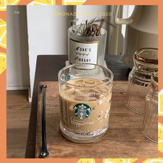 Cốc cà phê, cốc uống nước, cốc Frappucino Starbucks thủy tinh dung tích 280ml
