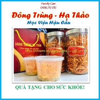 Đông trùng hạ thảo sấy khô thăng hoa 50g/20g/10g viên nhộng - học viện hậu cần hà nội