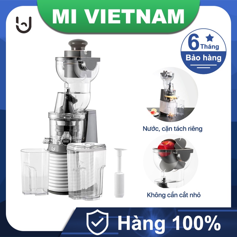 Máy ép chậm trái cây hoa quả Xiaomi BUD Công suất 250W Ép hoa quả nguyên trái giữ nguyên dưỡng chất Vitamin