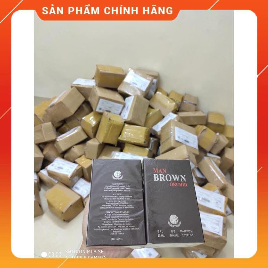 Nước Hoa Nam Cao Cấp Dark Brown 80ml Nước Hoa Nam Thơm Lâu 8h