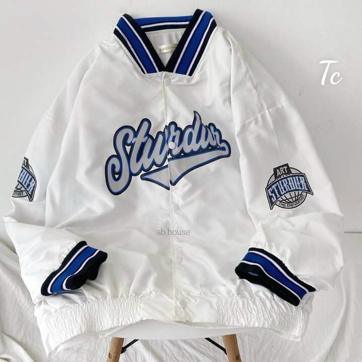 Áo Bomber Nam Nữ,Áo Khoác STURDUR Unisex Nam Nữ Chất Gió 2 Lớp from Rộng Bo Tay | BigBuy360 - bigbuy360.vn