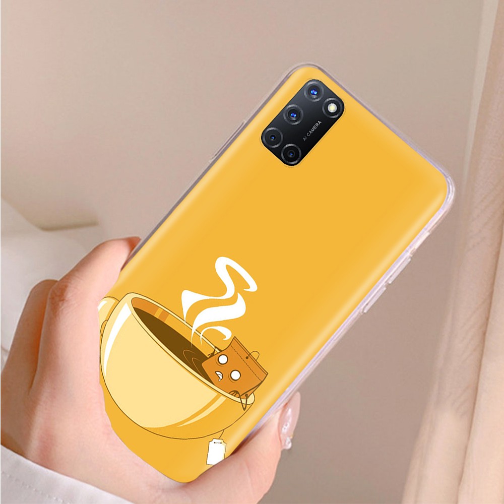 Ốp Điện Thoại Dẻo Trong Suốt Họa Tiết Ly Cà Phê Độc Đáo Cho Motorola Moto G4 G5 G5S G6 Play Plus Gt73