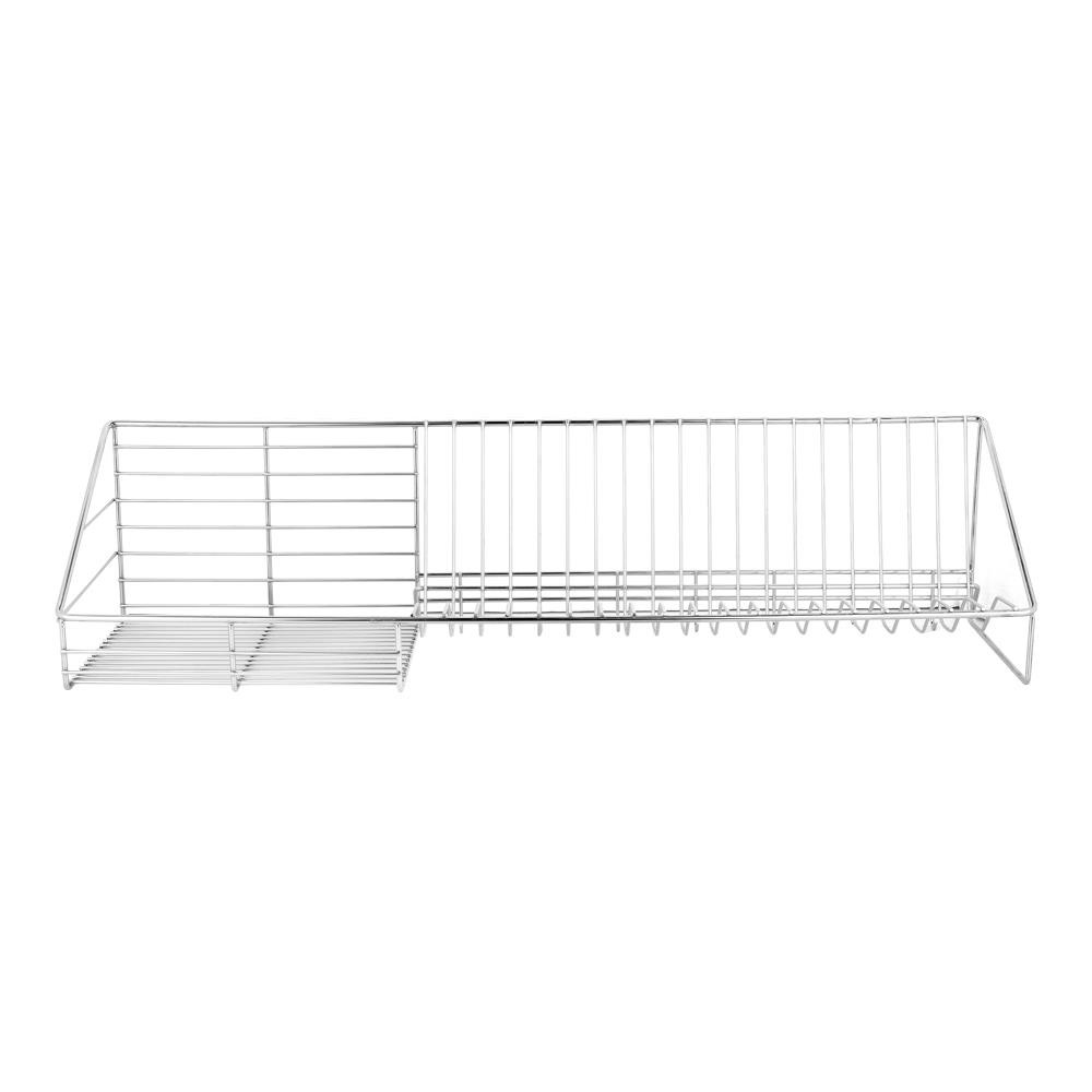 HomeBase KECH Kệ Inox đựng đồ chén đĩa nhà bếp treo tường Thái Lan W80xD23xH20 Cm