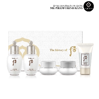 Bộ Dưỡng Trắng Da Whoo Gongjinhyang Seol Radiant White Special Gift Set 5Pcs 61Ml