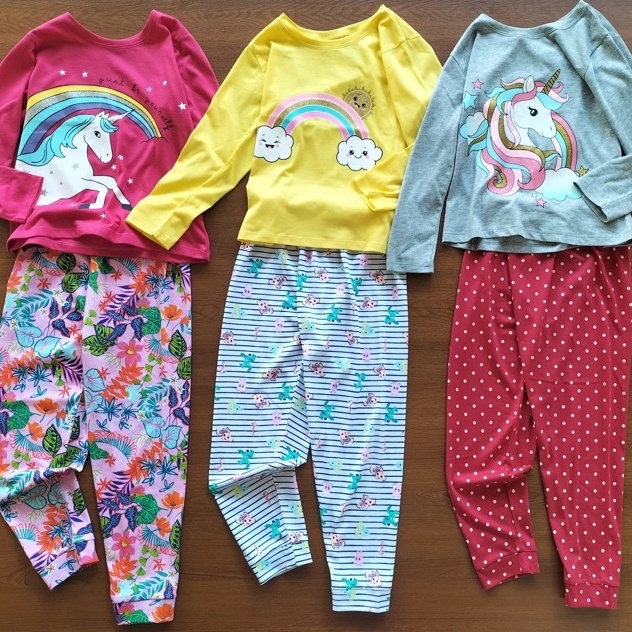 Bộ thun dài tay Gymboree bé gái size đại (20-40kg)