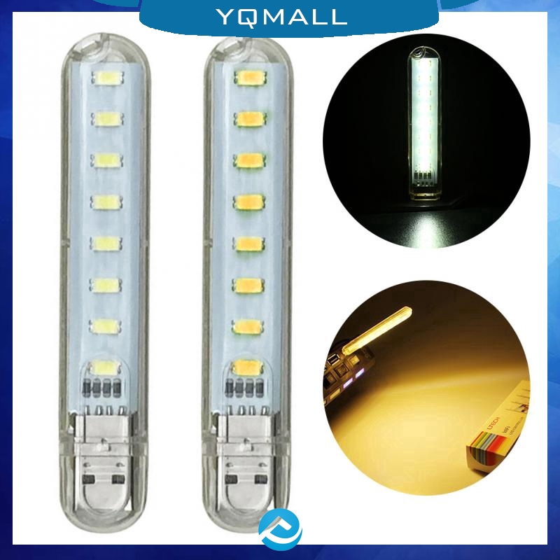 Đèn USB 8 bóng LED DC 5V tiện dụng cho bàn học | BigBuy360 - bigbuy360.vn