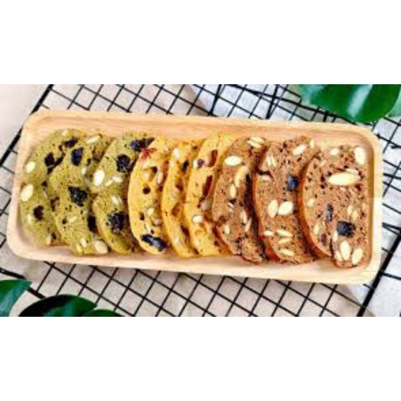 Bánh BISCOTTI 100g cho người TIỂU ĐƯỜNG, Keto-Das-Eatclean