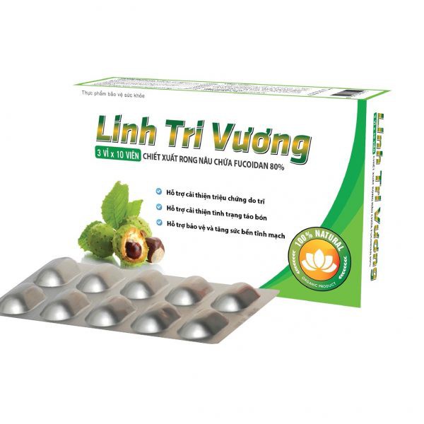Linh Rti Vương Plus Với Các Thành Phần Thảo Dược Hỗ Trợ Trĩ, Giảm Nguy Cơ Bị Trĩ