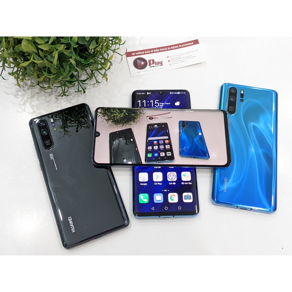 Điện thoại Huawei P30 Pro Quốc Tế 2Sim Ram 8/256GB | Full Dịch vụ Google, CHplay + Tiếng Việt 100%