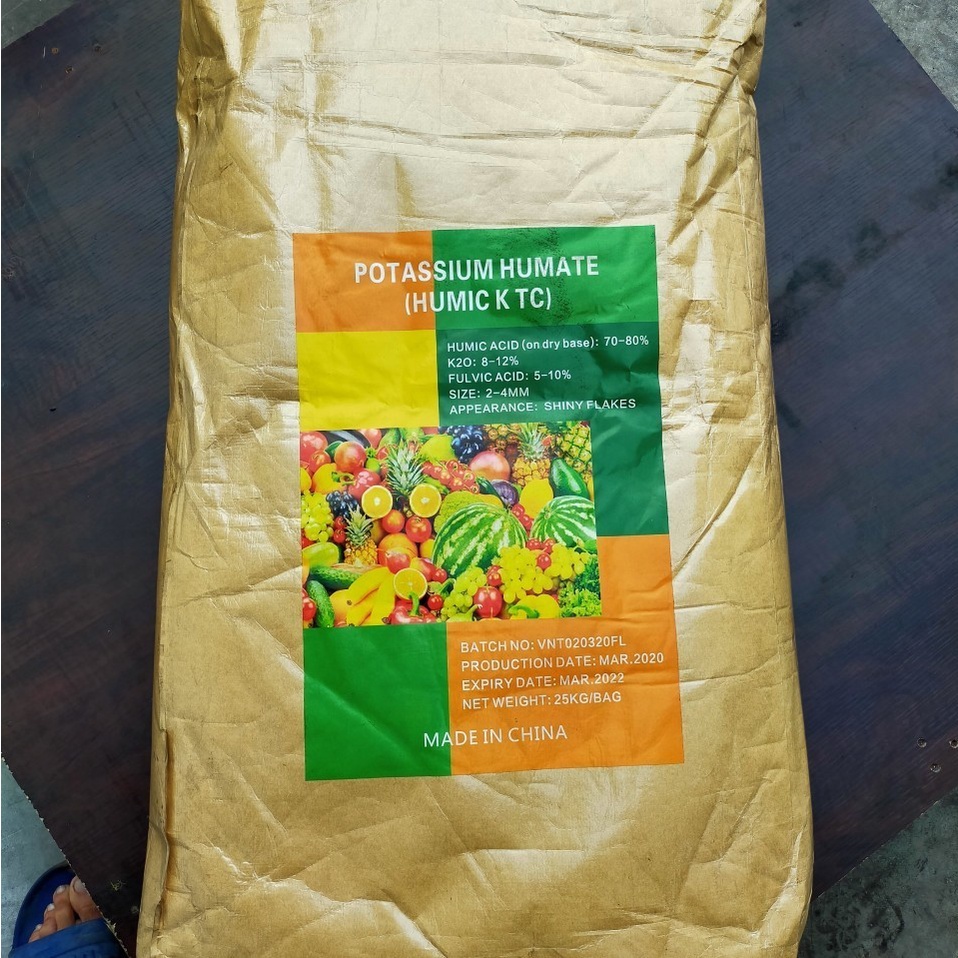 1kg Phân bón hữu cơ sinh học ACID Humic kích rễ, cải tạo đất