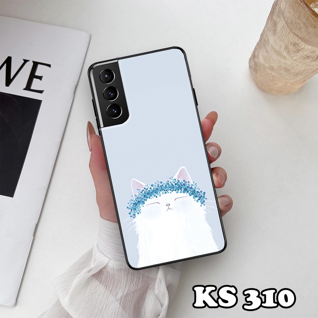 Ốp lưng Samsung S21 - S21 Plus - S21 Ultra - S21 FE - Ốp Samsung in hình LoveCat - Chất liệu TPU siêu bền