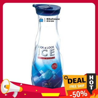 Bình nước 💖freeship💖 bình đựng nước aqua lock&lock hap782- ice rock water bottle 1.1l - nhựa abs cao cấp
