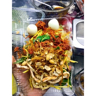 bánh tráng phơi sương trộn