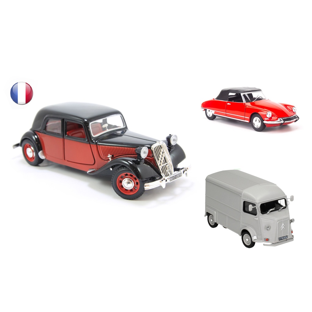 Xe mô hình Citroen DS, TA 15CV, Type H 1:24