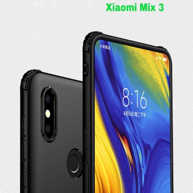 Ốp lưng Xiaomi Mix 3 / Mix 4 dẻo TPU chống sốc thế hệ mới bảo vệ camera ôm khít máy