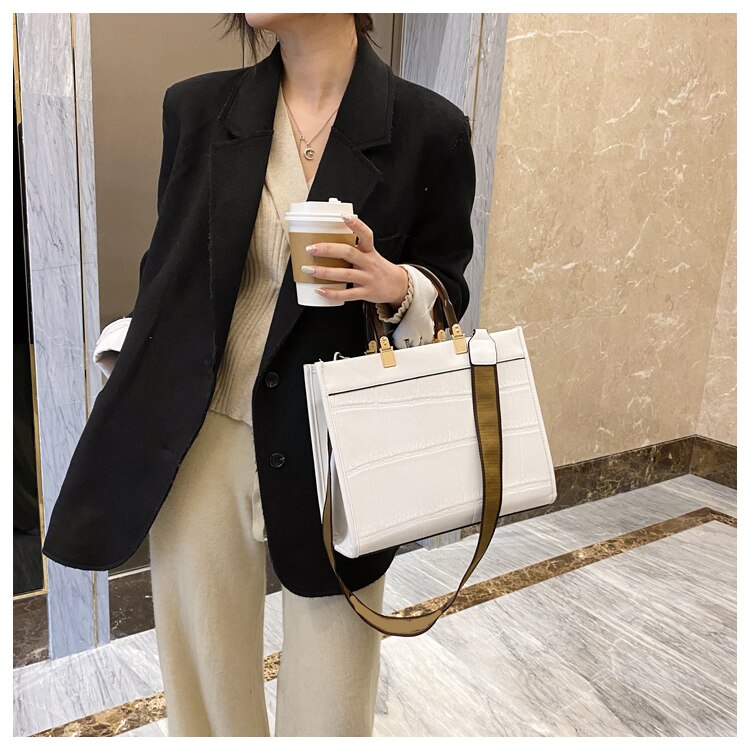 Túi Xách JASMIN NOIR Da PU Cỡ Lớn Thời Trang 2020 Thanh Lịch Cho Nữ