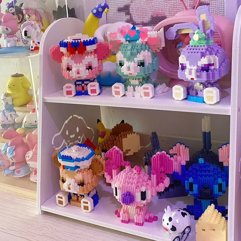 Đồ chơi lắp ráp BP MART mô hình nhân vật hoạt hình dễ thương tự lắp thủ công DIY cho trẻ